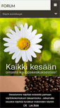 Mobile Screenshot of kauppakeskusforum.fi
